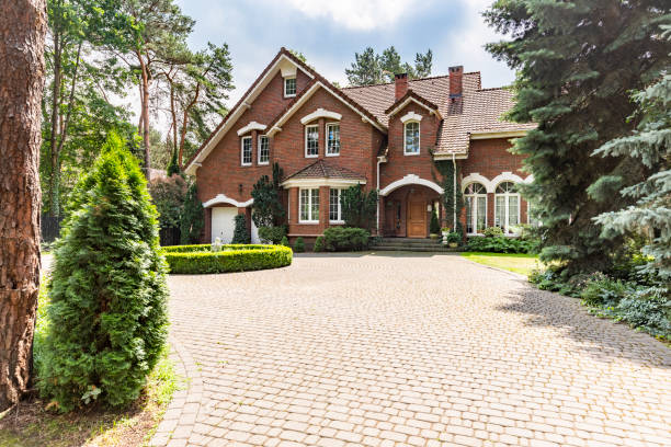 Cobblestone Driveway Pavers in Red Hill, SC